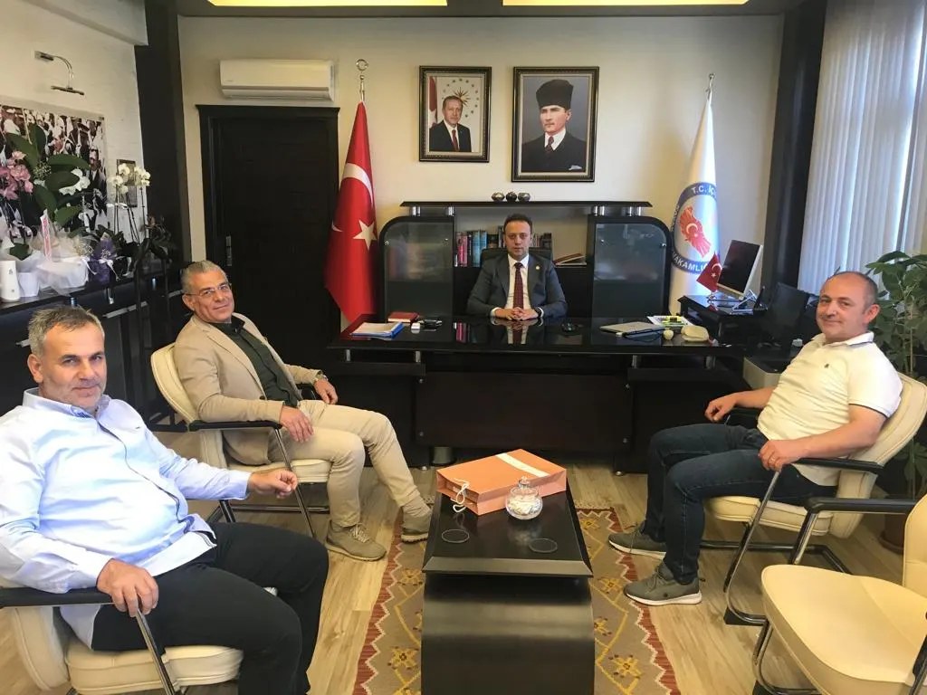 İlçemiz Esnaflarından, Sayın Kaymakamımıza Ziyaret