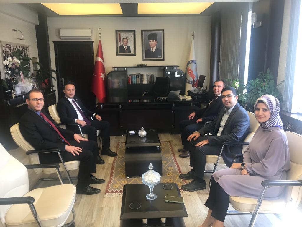 Kavak Adliyesi Hakim ve Savcılarından Sayın Kaymakamımıza Ziyaret