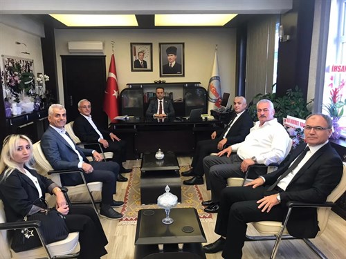 İlkadım Kavaklılar Derneği'nden, Sayın Kaymakamımıza Ziyaret