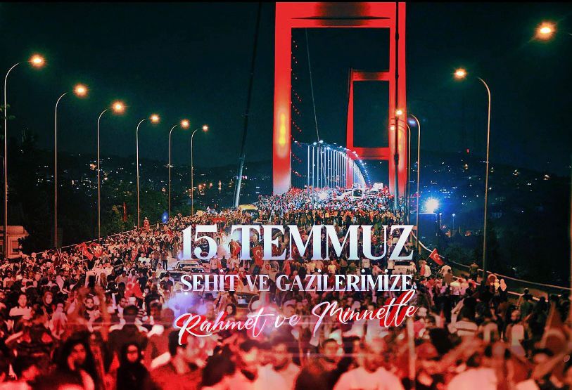 Kaymakamımız Sayın Erdem KARANFİL'in ‘15 Temmuz Demokrasi ve Milli Birlik Günü" Mesajı
